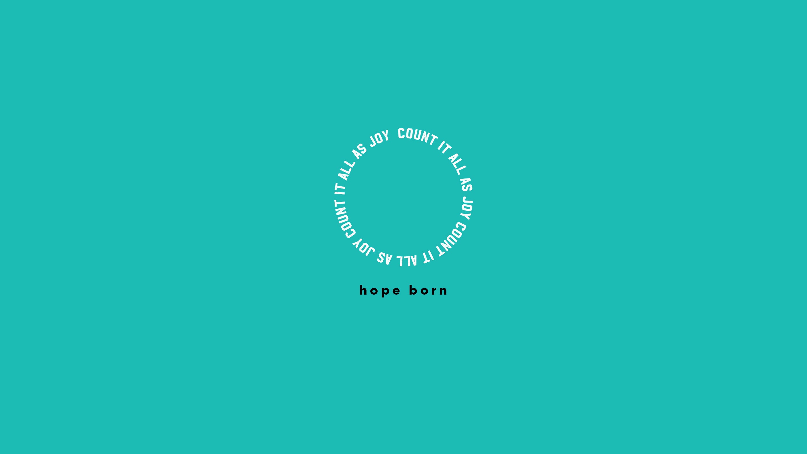 Count It All As Joy - Hope Born | FEAR NOT Devo
