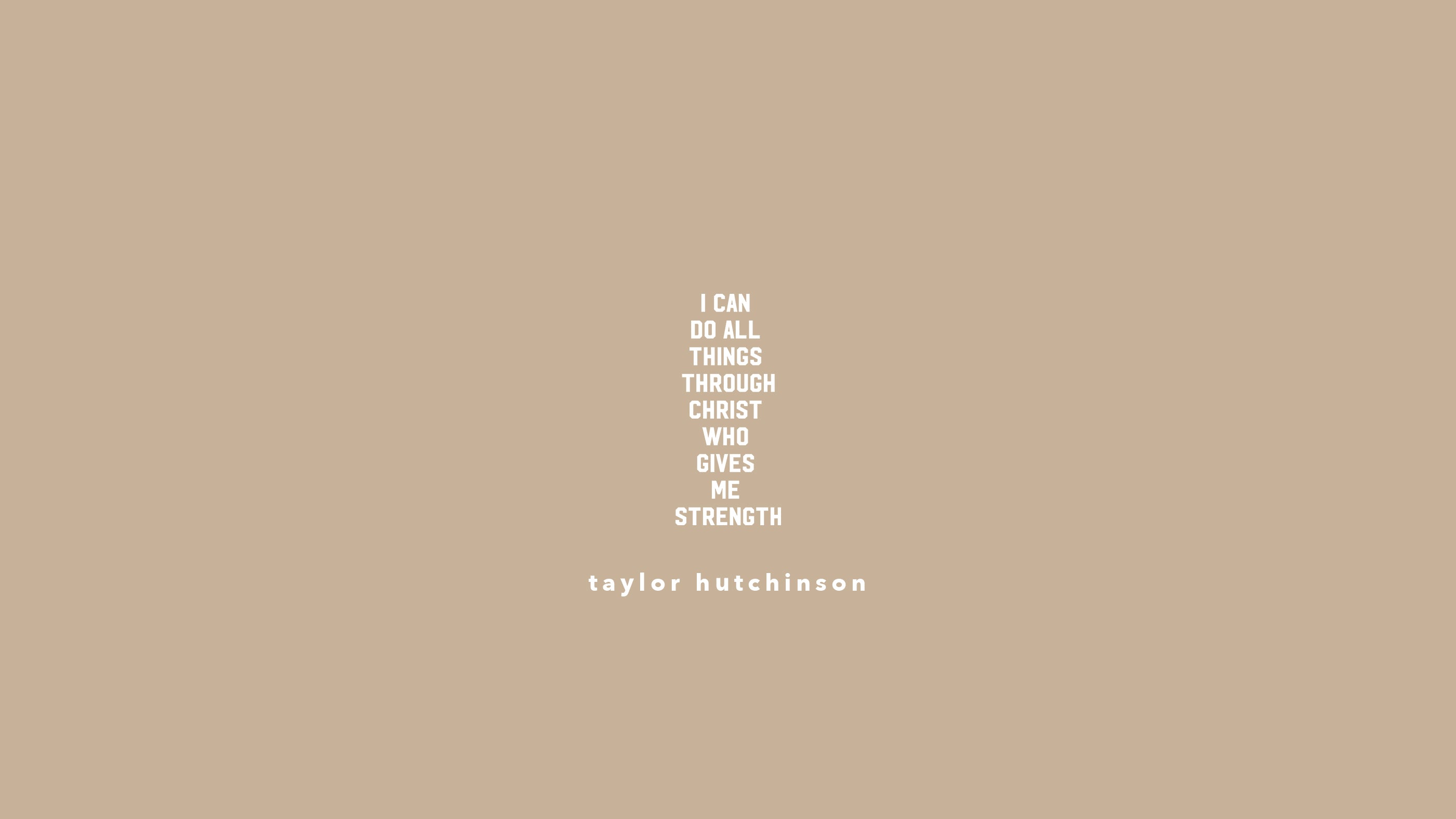 I Can Do All Things - Taylor Hutchinson | FEAR NOT Devo