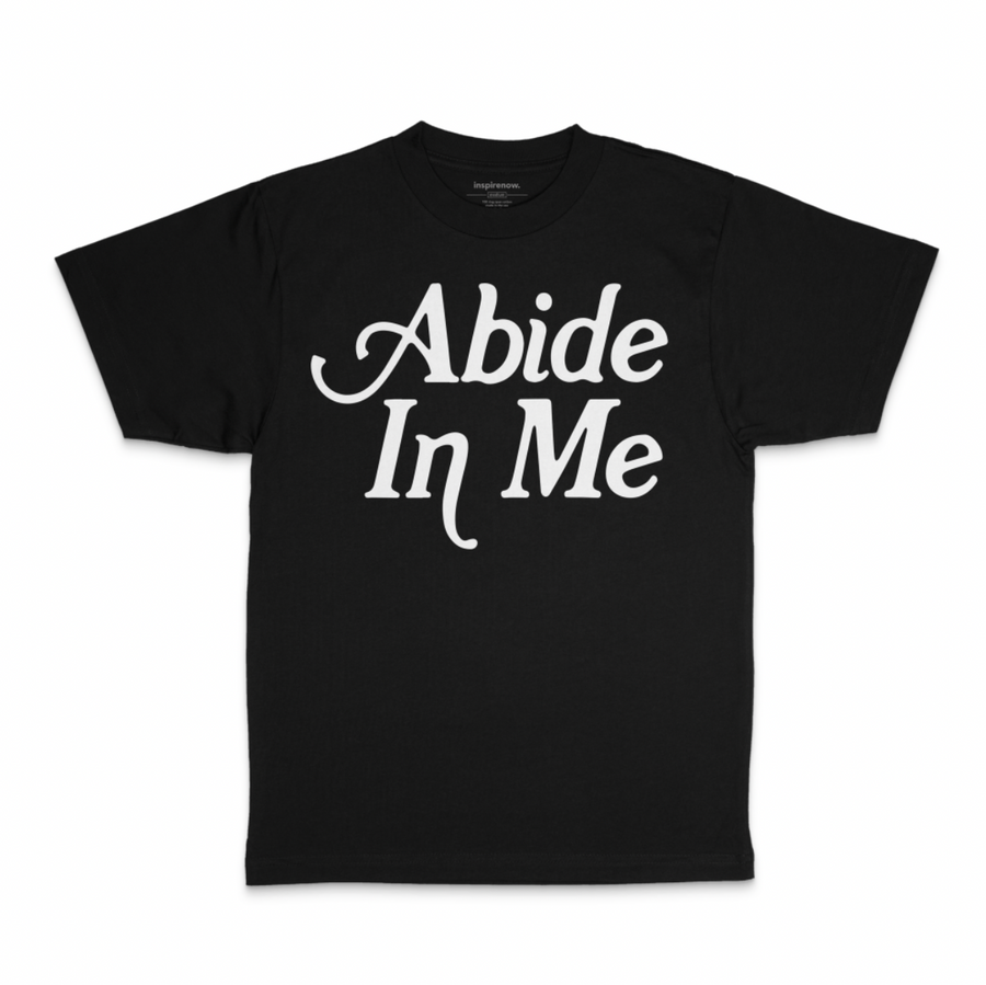 Abide in Me (Black) - Tee