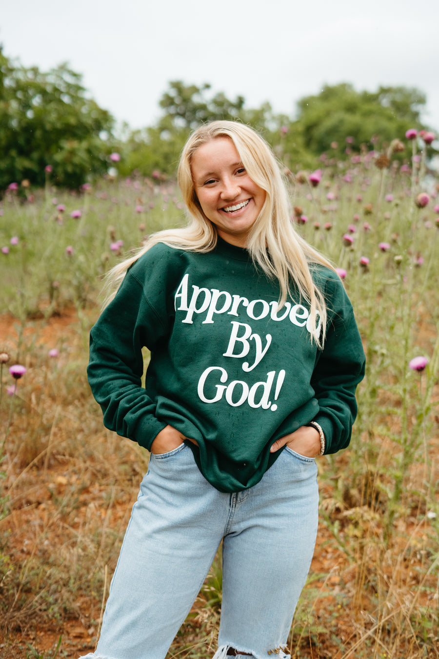 Approved by God - Sweatshirt