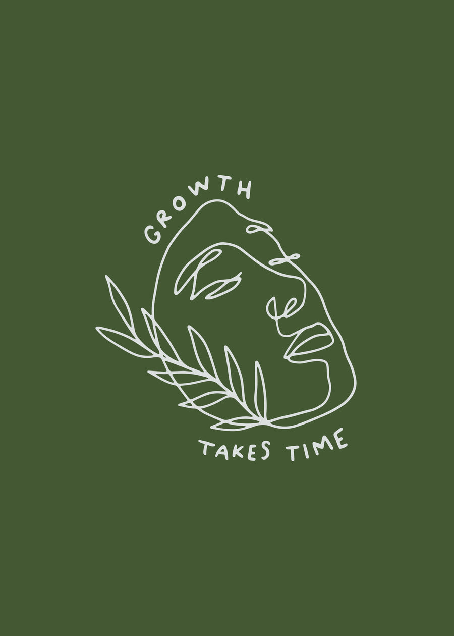 Growth Takes Time - Art Print