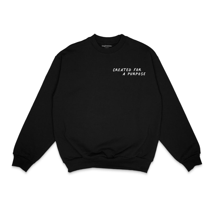 Created for A Purpose (Black) - Sweatshirt