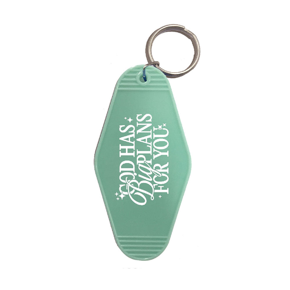 God Has Big Plans Keychain – inspirenow.